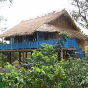 old typical Lao house